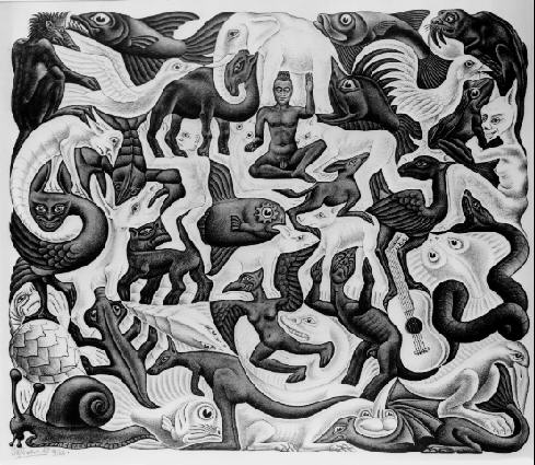 Maurits Cornelis Escher Skolastica Korkunç Maceraları